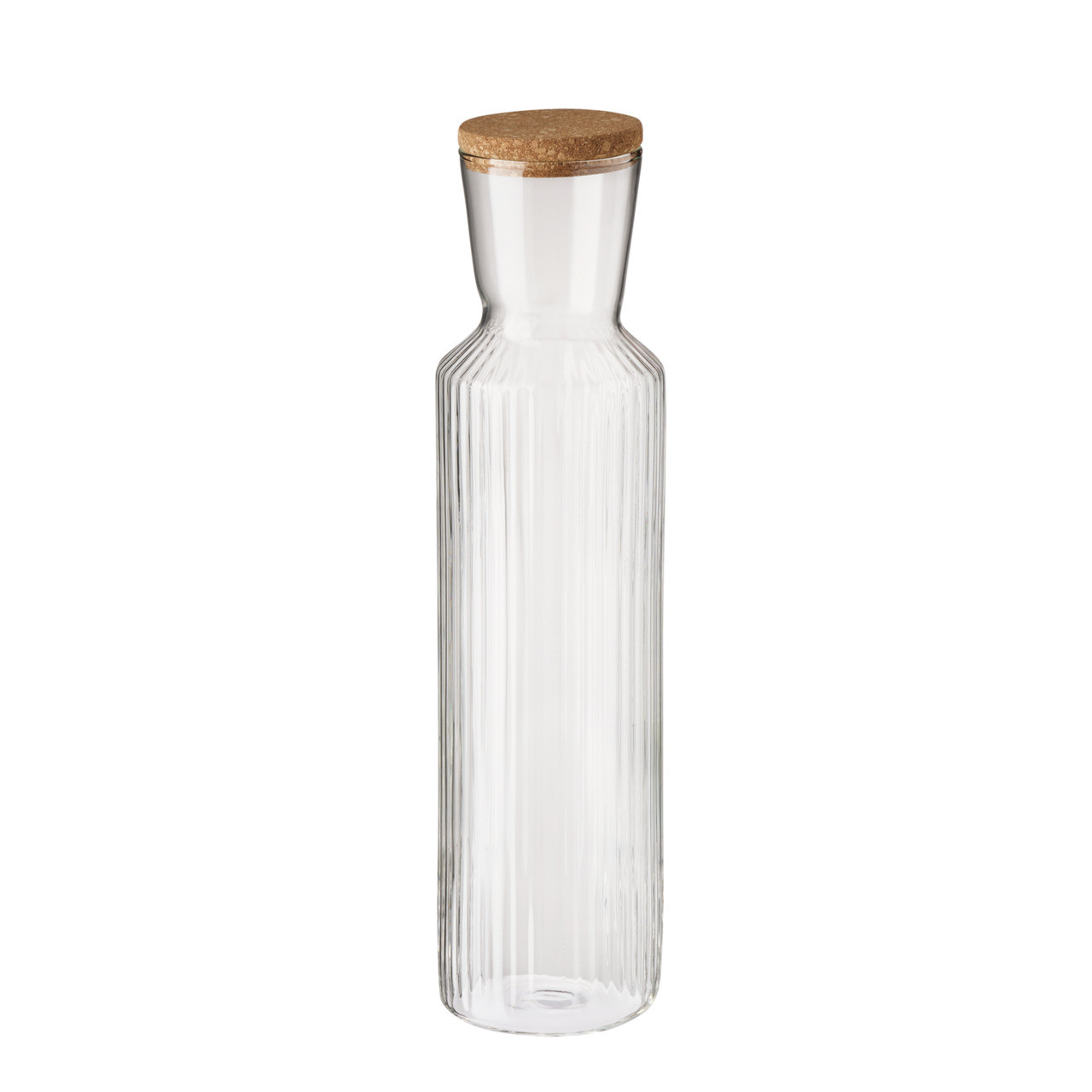 Glaskaraffe 90 mm / 1,50 l mit Deckel aus Kork